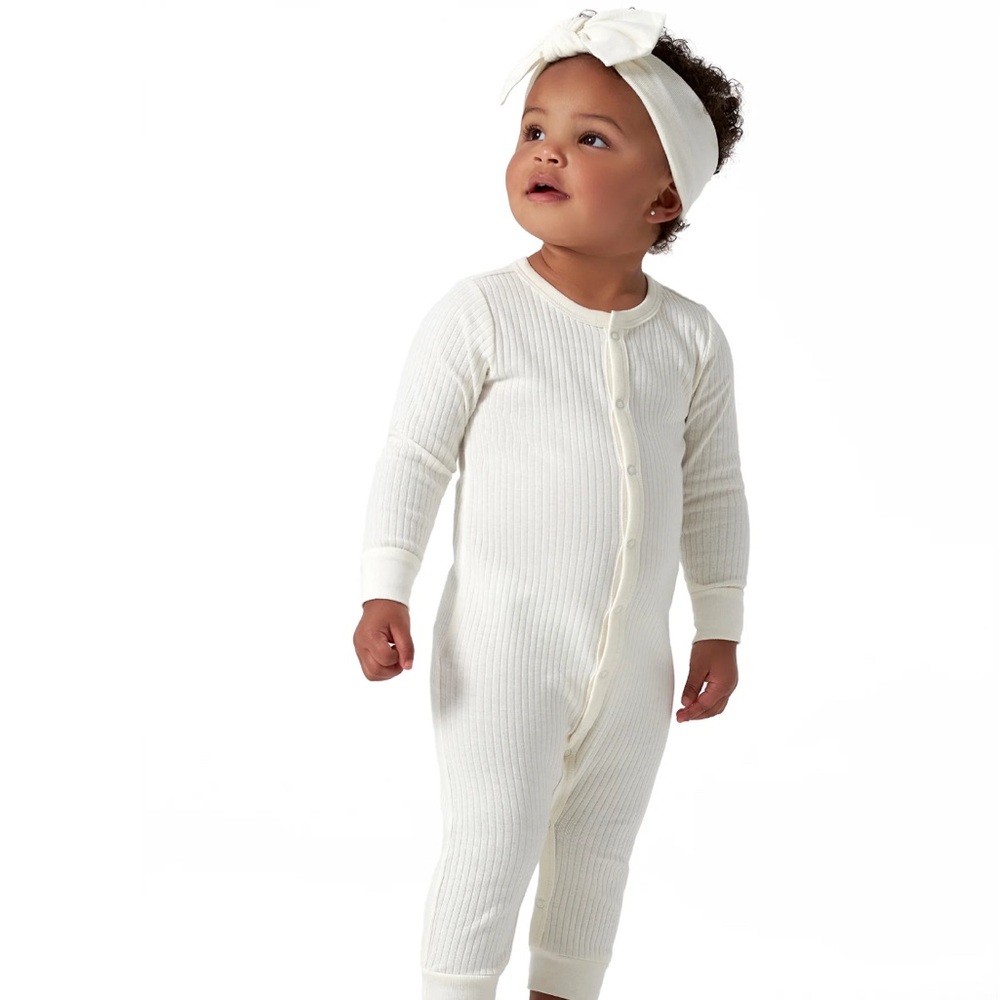 Ivory Unisex Coveralls